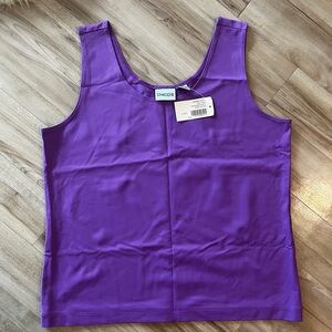 BNWT Chico’s Crew Tank Top - Size 2
